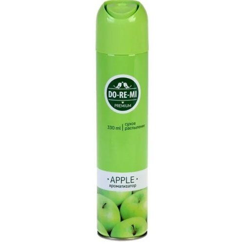 Освежитель воздуха Премиум Зеленое яблоко 330мл ДО-РЕ-МИ (12)