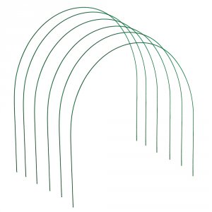 Дуга парниковая металлическая 2,5м в ПВХ, комплект 6 шт