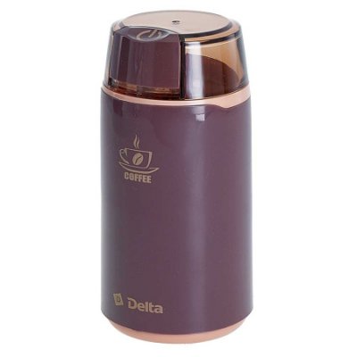 Кофемолка  DELTA DL-087К коричневая 250Вт