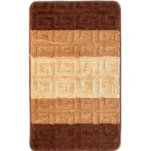 Набор ковриков 2шт BOMBINI ZEBRA 50*80/50*40см КОРИЧНЕВЫЙ BROWN