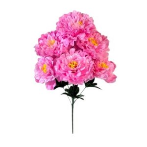 Букет пионов 6цв 66см