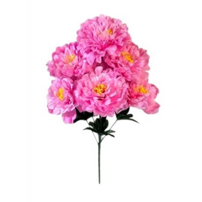 Букет пионов 6цв 66см