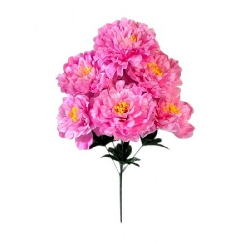 Букет пионов 6цв 66см