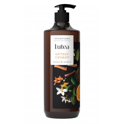Гель для душа парфюмированный KIPNI Lutea Цитрус 750мл  (уп.10)