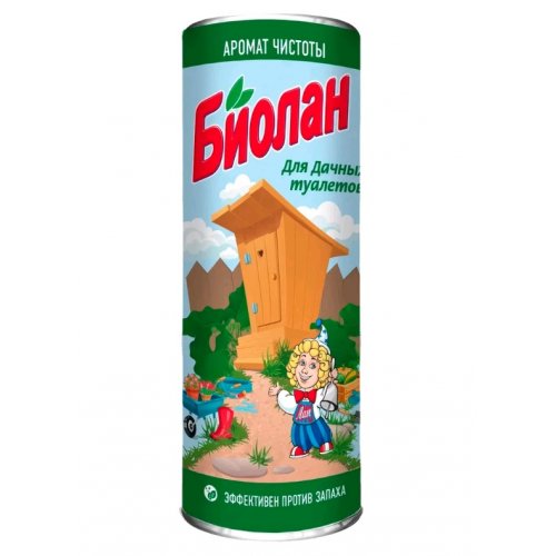 Средство БИОЛАН для дачных туалетов 400г (уп.24)