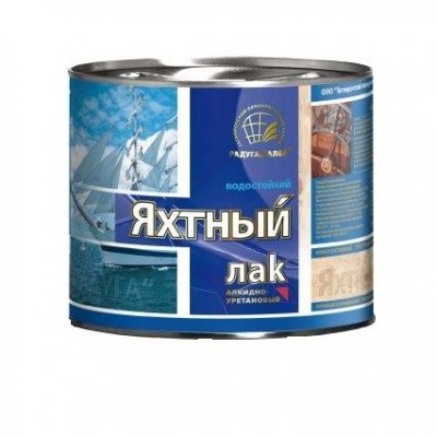 Лак яхтный глянцевый 6л Радуга