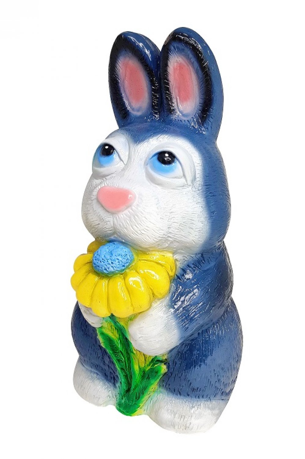 Фигурка сад. Кролик с ромашкой - Интернет-магазин Рудых