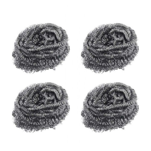 Набор губок кухонных металл 4шт