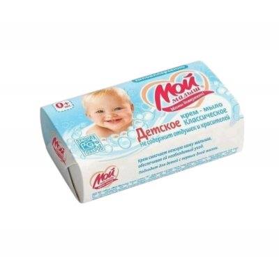 Крем-мыло Мой малыш детское Классическое 100г НМЖК (уп.96)