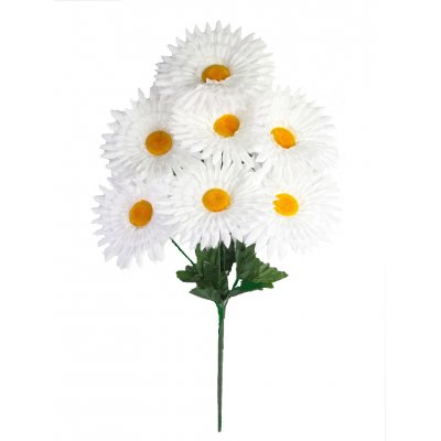 Букет ромашек 7цв. 77см