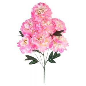 Букет пионов 7цв. 70см