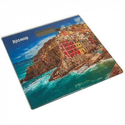 Весы напольные электронные ЯРОМИР ЯР-4207 "Риомаджоре" 30*30см  180кг