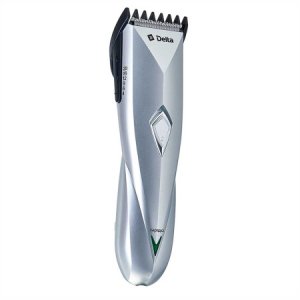 Машинка для стрижки аккумуляторная DELTA DL-4035A серебристый, 2Вт