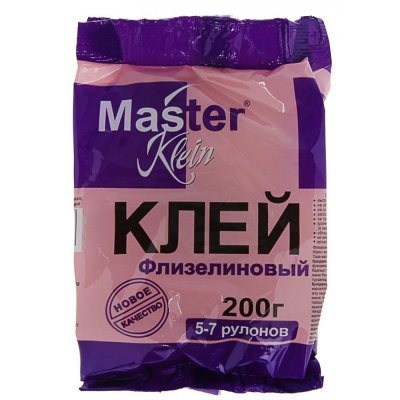 Master Klein клей обойный флизелиновый 200гр (уп.24)
