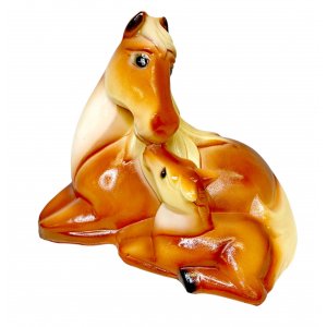 Копилка  Две лошади