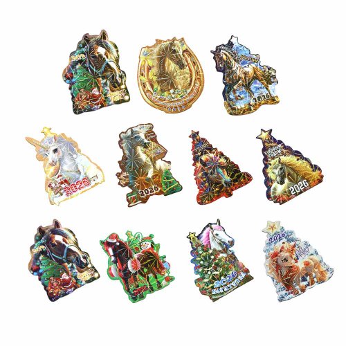 Магнит Символ года 7*9см, микс