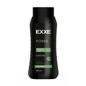 EXXE MEN Шампунь 400мл Сила природы Бодрящий POWER /ЧЗ ГТИН