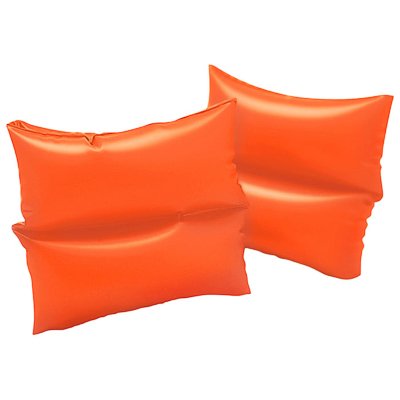 Нарукавники для плавания 19*19см, оранжевые, от 3 до 6лет