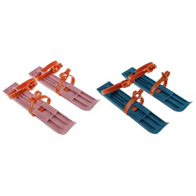 Мини-лыжи детские с пласт.ремешками 7*36*1см