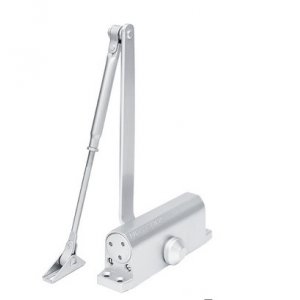 Доводчик NOTEDO DC-080-НО с фиксатором SILVER до 120кг