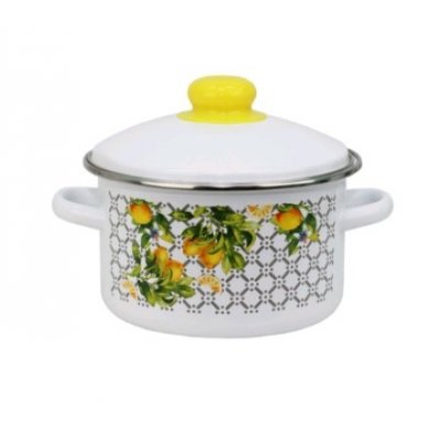 Кастрюля эмалированная 3л 01-Б1612/4-Сорренто (уп.4)