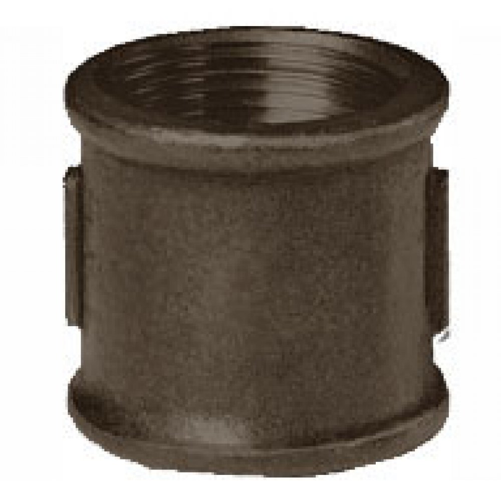 Муфта прямая черная Ду-20 - Интернет-магазин Рудых