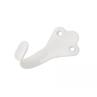 Крючок-вешалка КУНГУР № 2 малый белый (колхозный)