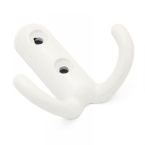 Крючок-вешалка КУНГУР № 14 белый 388 (уп.100)