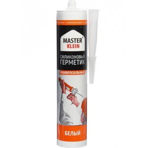 Герметик Master Klein силик. универсальный белый 280мл (уп.25)