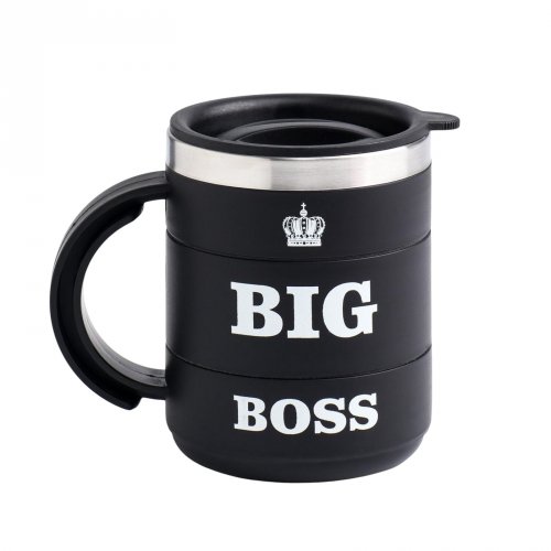 Термокружка 450мл Big Boss, сохраняет тепло 2 ч