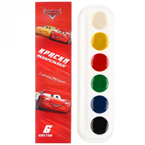 Акварель медовая 6цветов 