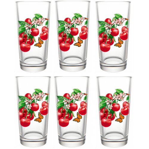 Набор стаканов стекло 