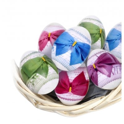 Термонаклейки на 7 яиц «Бантики», 7,3*34,2см, 788992