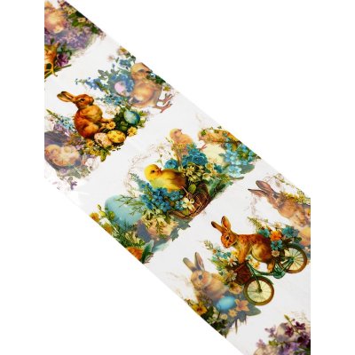 Термонаклейки на 7 яиц «Цыплята», 7,3*34,2см, 049497