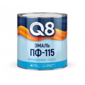 FORMULA Q8 Эмаль ПФ 115 парижская зелень 1,8кг