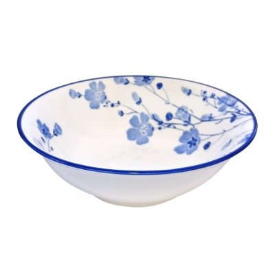 Миска суповая 18см 600мл Синяя вуаль, фрф