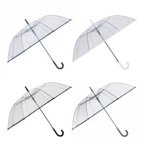 Зонт-трость женский, 8спиц, 60см, металл, пластик, ПВХ, RST116