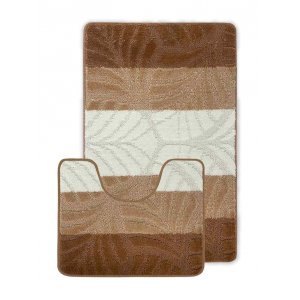 Набор ковриков 2шт BOMBINI ZEBRA 50*80/50*40см КРЕМОВЫЙ CREAM