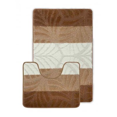 Набор ковриков 2шт BOMBINI ZEBRA 50*80/50*40см КРЕМОВЫЙ CREAM