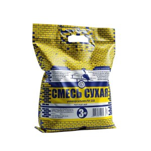 Смесь сухая универсальная М-150 3кг (уп.10)  СТОП-ЦЕНА