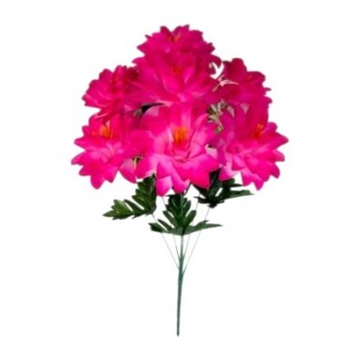 Букет георгин 7цв 52см