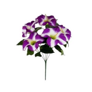 Букет петуний 5цв 30см