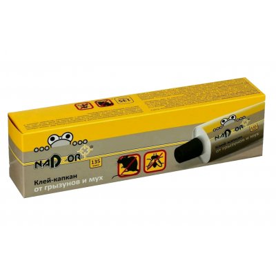 Клей от грызунов и насекомых Nadzor 135г (уп.50)