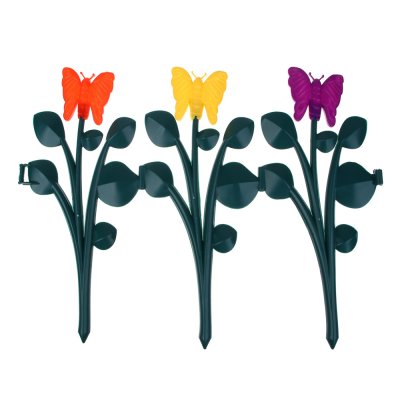 Заборчик декоративный 10шт, 37*28см, пластик