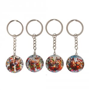 Брелок с лошадью 3см, акрил, 4 дизайна