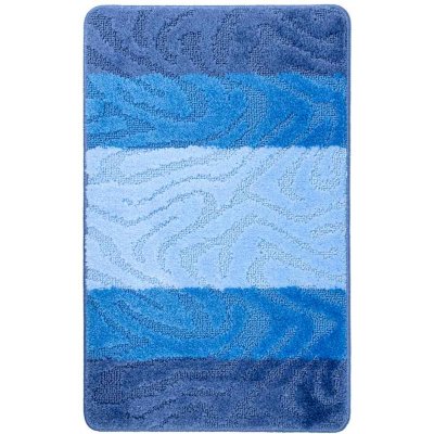Коврик для ванной BOMBINI ZEBRA 60*100см голубой  BLUE