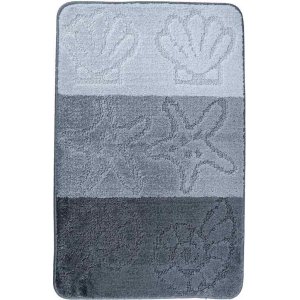 Коврик для ванной BOMBINI ZEBRA 60*100см серый ANTHRACITE