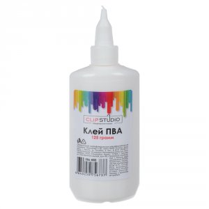 Клей ПВА, флакон 125г