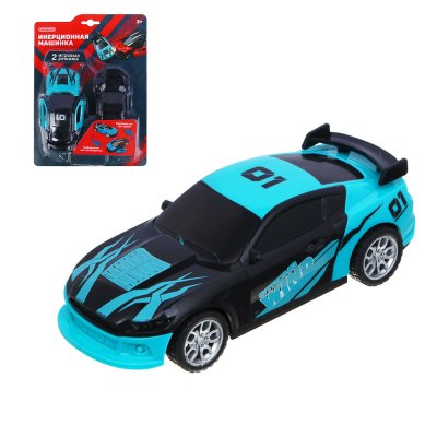 Машинка, разбивается при ударе, собирается обратно, АБС, 18,2*5,2*25см, 8 диз.