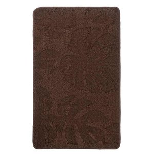 Коврик для ванной CROSLOOP  50*80см 202250 темно-коричневый D.BROWN